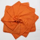 10x leichte Baumwolltücher Tücher B-Ware orange Batik Baumwolle färben