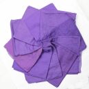 10x leichte Baumwolltücher Tücher B-Ware lila Batik Baumwolle färben