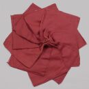 10x leichte Baumwolltücher Tücher B-Ware bordeaux rot Batik Baumwolle färben