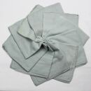 10x leichte Baumwolltücher Tücher B-Ware hellgrau grau Batik Baumwolle färben
