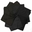 10x leichte Baumwolltücher Tücher B-Ware schwarz Batik Baumwolle färben