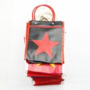 Carrying bag - big - Star black-red - Mexican bag