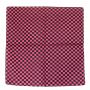 Bandana Scarf - Checked - Checks 1 - pink - black - squared neckerchief