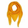 Set of 3 Cotton Scarf - complementary orange - squared kerchief