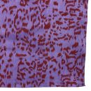 Bandana Scarf - Leopard pattern purple - red - squared...