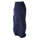 3/4 Unisex harem pants - bloomers - Sarouel with button front - Yogi Pants - Cargo pants - blue-navy