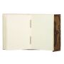 Notizbuch aus Leder - hellbraun - Skizzenbuch - Tagebuch - Fatimas Hand - Hamsa