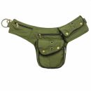 Premium Hip Bag - Frank - olive green - Bumbag - Belly bag