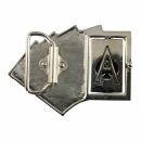 Loose belt buckle - replaceable buckle for a belt - Deck of cards