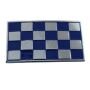 Loose belt buckle - replaceable buckle for a belt - Chessboard-Ska - blue