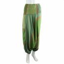Pantaloni harem - pantaloni Aladdin - modello 04 - verde