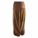 Pantaloni harem - pantaloni Aladdin - modello 04 - marrone