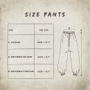 Harem Pants - Aladin Pants - Model 05 - Boyfriend -  green