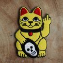 Patch - gatto della fortuna - maneki neko - dito puzzolente - toppa