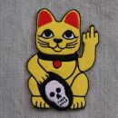 Patch - gatto della fortuna - maneki neko - dito puzzolente - toppa