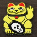 Patch - gatto della fortuna - maneki neko - dito puzzolente - toppa