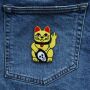 Patch - Lucky Cat - Maneki Neko - Stinky finger - Patch