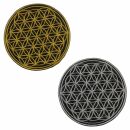 Patch - Flower of life - gold or silver - Patch