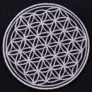 Patch - Flower of life - gold or silver - Patch