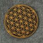 Patch - Flower of life - gold or silver - Patch