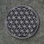 Patch - Flower of life - gold or silver - Patch