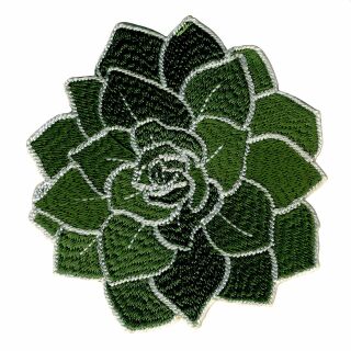 Patch - Lotus flower - green - Patch