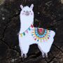 Patch - Llama - Alpaca - colourful - patch