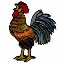 Patch - Rooster - multicoloured - patch