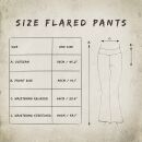set - crop top - flared trousers - Batik - Tie Dye - Jersey