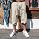 Pantalones de harén unisex - Pantalones de Aladino con botones de madera - bombachos - Pantalones Yogui - naturaleza