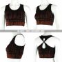 Crop Top - Racerback - Batik - Rain