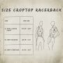 Crop Top - Racerback - Batik - Landscape