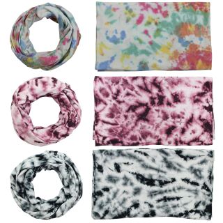 Loop Scarf - Tube Scarf - Batik - Allover