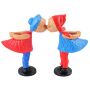 Muñecos magnéticos para besar - pareja para besar - retro clásico