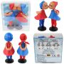Muñecos magnéticos para besar - pareja para besar - retro clásico