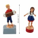 Magnetic Dancing Dolls - Magic Musician - retro classic