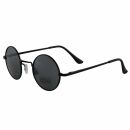 Runde Sonnenbrille - Round Future - Nickelbrille - 4,5 cm...