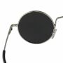Gafas de sol redondas - Round Future - Gafas de níquel - 4,5 cm de diámetro