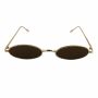 Narrow sunglasses - Oval Future - 90s Retro - 6x2,5 cm