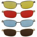 Narrow sunglasses - Oblong Future - 90s Retro - 5,5x3,5...