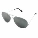 Pilotenbrille - Sonnenbrille - True Pilot - Retro - 6x5...