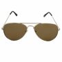Pilotenbrille - Sonnenbrille - True Pilot - Retro - 6x5 cm