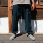 Unisex harem pants - bloomers - Sarouel with button front - Yogi Pants - Cargo pants - teal