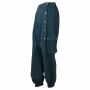 Pantalones de harén unisex - bombachos - Sarouel con botón frontal - Pantalones Yogi - Pantalones cargo - verde azulado