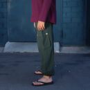Unisex harem pants - bloomers - Sarouel with button front - Yogi Pants - Cargo pants - green