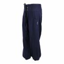 Pantalones de harén unisex - Pantalones de Aladino con botones de madera - bombachos - Pantalones Yogui - azul-marino