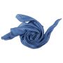 Cotton Scarf blue Lurex multicolour squared kerchief