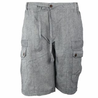 Pantalones cortos - Bermudas - Cargo - Casual - Chino - gris moteado