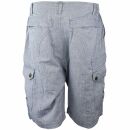 Pantalones cortos - Bermudas - Cargo - Casual - Chino - azul moteado