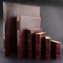 Leather notebook premium - brown - Sketchbook - Diary